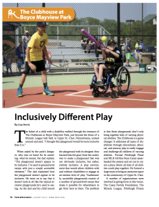 Inclusively Different Play