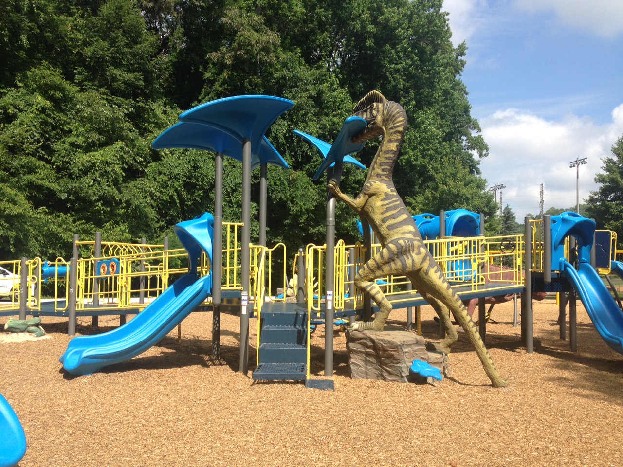 Dinosaur playground