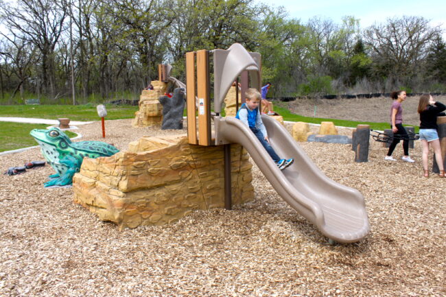 switchback climber with slide